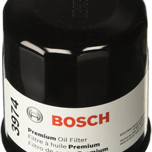 Bosch 3300 Premium FILTECH Oil Filter for Select Chevrolet, Honda, Infiniti, Kia, Mazda, Nissan + More, Black