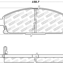 StopTech 309.06910 Street Performance Front Brake Pad