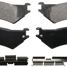 Wagner Severe Duty SX802 Semi-Metallic Disc Pad Set Includes Installation Hardware, Rear