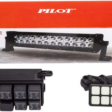 Bully AMA-200 Universal Accessory 6 Gang LED Light Switch Panel & 13.5" LED Light Bar Kit