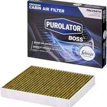 Purolator PBC25870 PurolatorBOSS Premium Cabin Air Filter with Febreze Freshness
