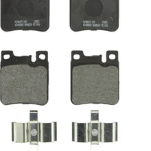 Bosch BP603 QuietCast Premium Semi-Metallic Disc Brake Pad Set For Select Chrysler; Mercedes-Benz (AMG C CL CLK E S SD SE SEC SEL SL) 32 43, 55, 280, 300, 320, 350, 400, 420, 430, 500, 550, 600; Rear