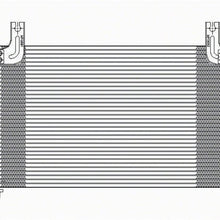 CPP Air Conditioning Condenser for 2003-2005 Kia Rio KI3030113