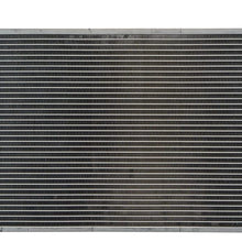 AC Condenser A/C Air Conditioning Direct Fit for 05-07 Ford Focus Brand