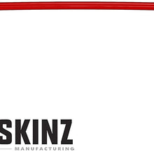 TufSkinz Hood Scoop Accent - Compatible with 2016-2020 Tacoma - 1 Piece Kit (Gloss TRD Red)