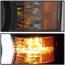 ACANII - For Black 2014-2015 Chevy Silverado 1500 LED DRL [Light Tube] Projector Headlights Driver + Passenger Side