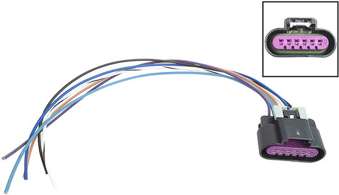 ICT Billet Wire Connector Pigtail LS Gen 4 Accelerator Pedal Position Sensor Plug APP Compatible with Vehicles and GM RPO codes Camaro Corvette Silverado LS3 LS2 LC9 WPAPP40