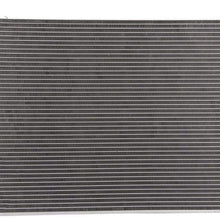 YGKJ Aluminum Condenser compatible with 2012-2015 Chevrolet Captiva Sport 2008-2010 Saturn Vue