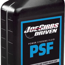 Driven Racing Oil Joe Gibbs 01307 Synthetic Power Steering Fluid - 1 Quart Bottle, Pack of 12