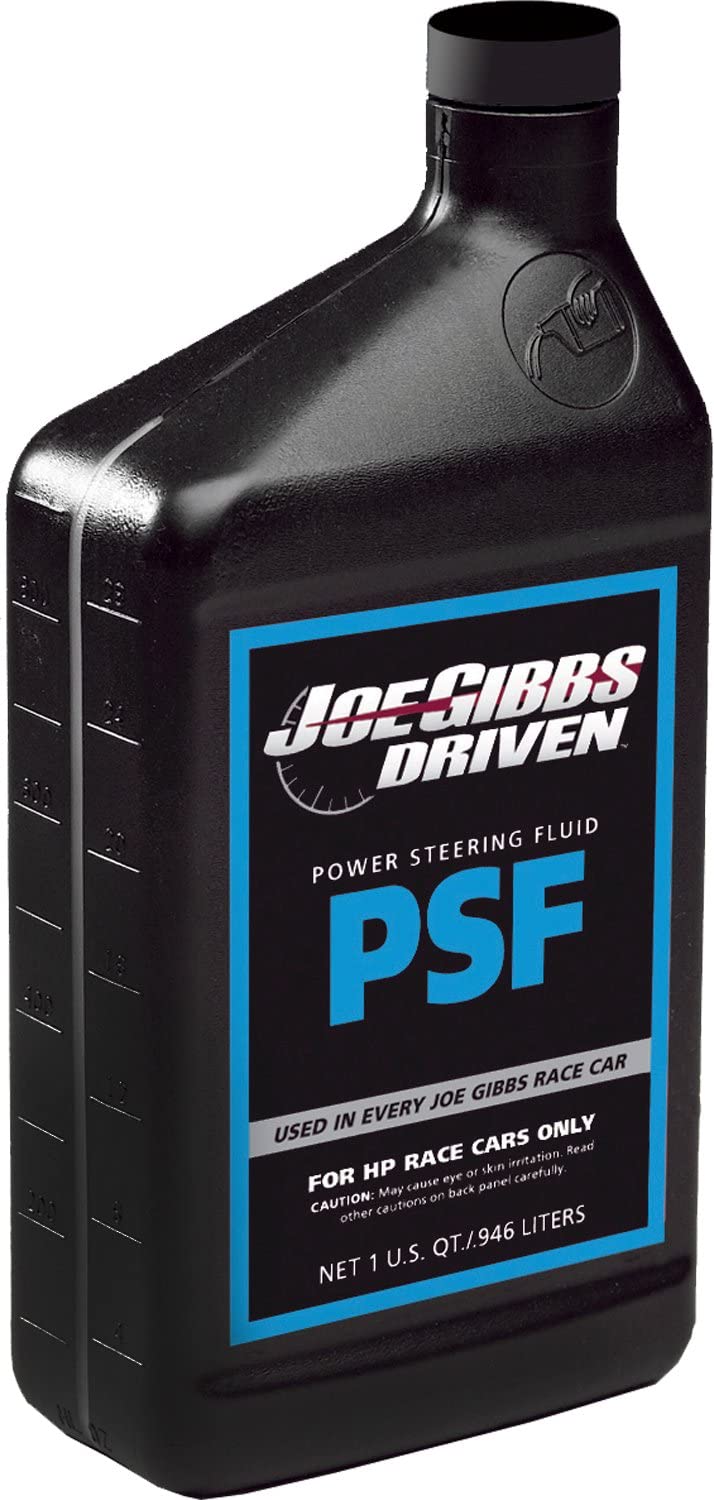 Driven Racing Oil Joe Gibbs 01307 Synthetic Power Steering Fluid - 1 Quart Bottle, Pack of 12