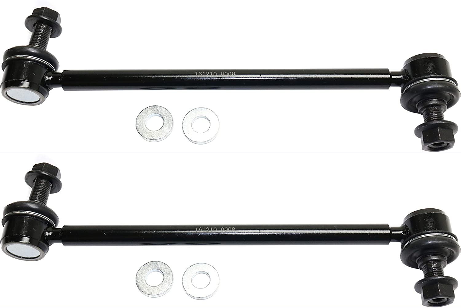 Sway Bar Link Compatible with 2004-2010 Toyota Sienna Set of 2 Front Passenger and Driver Side