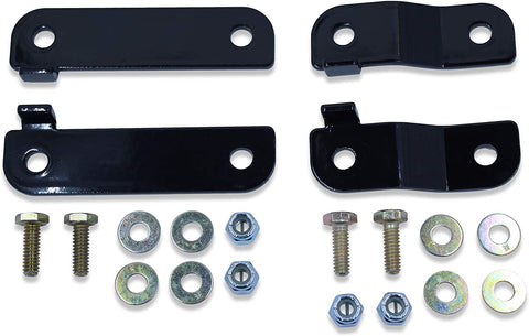 Mountain Goat Series JK-FRBLBK1 Front & Rear Brake Line Relocation Brackets for Jeep JK Wrangler with 2