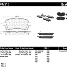 StopTech 309.07210 Street Performance Front Brake Pad