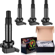 Ignition Coil 4-Pack Compatible with Toyota Celica Corolla Matrix MR2-2001-2002 Chevrolet Chevy Prizm - 2003-2008 Pontiac Vibe L4 1.8L