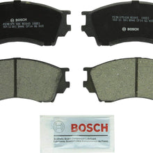 Bosch BC643 QuietCast Premium Ceramic Disc Brake Pad Set For 1995-2002 Mazda Millenia; Front