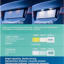 Philips 168WLED Ultinon LED Bulb (White), 2 Pack