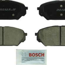 Bosch BC1301 QuietCast Premium Ceramic Disc Brake Pad Set For 2007-2012 Hyundai Veracruz; Front