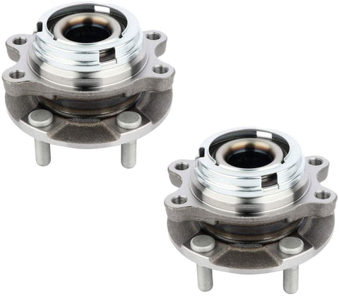 Bodeman - 2PC Front Wheel Bearing & Hub Assembly for 2009-2014 Nissan Murano and for 2011-2017 Nissan Quest