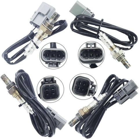 Sangyue Oxygen Sensor O2 02 for Nissan Xterra 2000-2003 3.3L Upstream +Downstream 4pcs