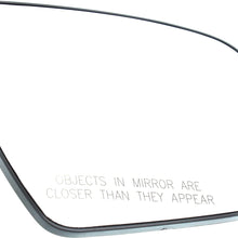 Kool Vue NS24GR Mirror Glass for Nissan Murano 15-17/Pathfinder 17-18/Rogue 14-18 Right Side With Backing Plate
