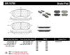 StopTech 309.10780 Street Performance Front Brake Pad