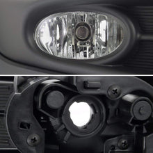 For 2017 2018 Honda CRV CR-V Black Bezel Clear Lens Bumper Driving Fog Light Assembly W/Switch + Bulb