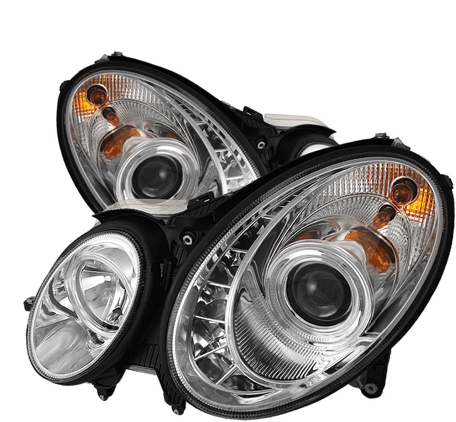 Spyder Auto 5017499 Projector Style Headlights Chrome/Clear