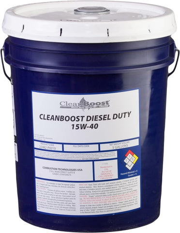 Boost Performance Products CleanBoost Diesel Duty 15W40 Premium Diesel Engine Oil - 5 Gallon