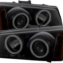 Spyder Auto Chevy Silverado 1500/2500/3500 Black CCFL Projector Headlight