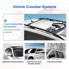 ALAVENTE Roof Rack Corss Bars Compatible with Subaru Crosstrek 2013-2017 w/ Top Side Rail / E361SFJ100 Luggage Carrier Top Rail Rack Compatible with Subaru Impreza 2012-2016 Crossbars Roof Racks, Pair