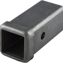 TOPTOW 64453 Trailer Hitch Receiver Tube Weld on Raw Steel for 2 Inches Hitch Receiver, 6 inch Length