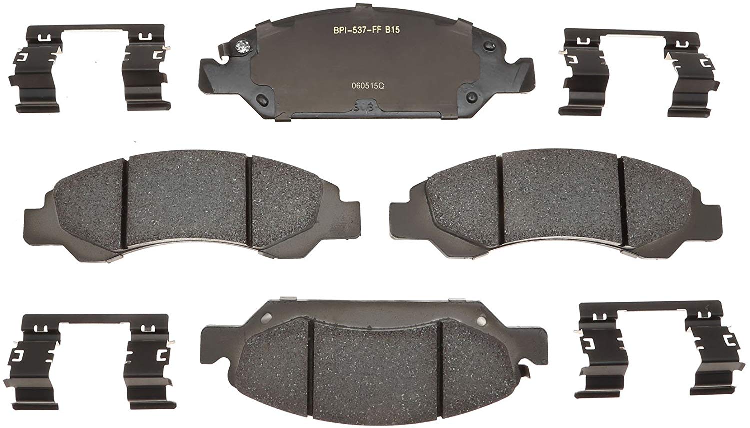 ACDelco 17D1367ACH Professional Ceramic Front Disc Brake Pad Set