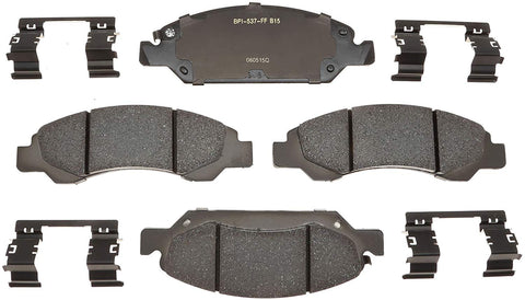 ACDelco 17D1367ACH Professional Ceramic Front Disc Brake Pad Set