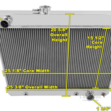 Champion Cooling, 3 Row All Aluminum Radiator for Pontiac Tempest, CC1680
