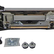 99-07 FORD SUPER DUTY F250 F350 450 550 REAR STEP BUMPER CHROME FULL ASSY WITH BRACKETS, WITH PADS, WITH HITCH, WITH LICENSE LAMP & CABLE (WITHOUT SENSOR HOLE)(OEM TYPE) FO1101141