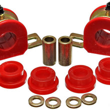 Energy Suspension 3.5215R Rear Sway Bar Bushing Set 28Mm