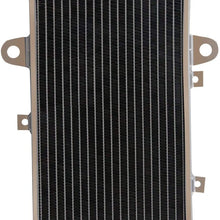 ALLOYWORKS Full Aluminum Radiator For Yamaha Raptor 700 YFM700R 2013-2018 2017 2016 2015