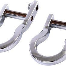 GM Accessories 84072462 Front Recovery Hooks in Chrome