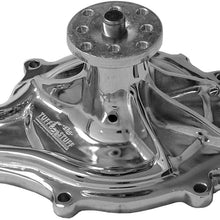 Tuff Stuff 1445NA Chrome 8-Bolt Water Pump for Pontiac