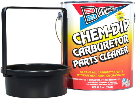 Berryman Products 0996-ARM B-9 Chem Dip Parts Cleaner with Basket and Armlock, 3/4-Gallon Pail, 96. Fluid_Ounces