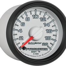 AUTO METER 8545 Factory Match Pyrometer/EGT Gauge