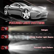 Mushan H11 LED Headlight Bulbs, Low Beam/Fog Light Bulbs IP68 Waterproof -80W 6000K 10400Lumens Extremely Bright H8 H9 Advanced COB Chips Conversion Kit(Pack of 2)