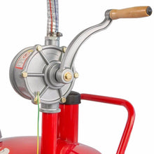 Stark 20-Gallon Gas Caddy Tank Transfer Gasoline Fluid Diesel Fuel Storage Crank Pump w/Wheel, Red