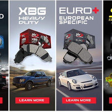 Rear PBR-AXXIS Deluxe Advanced Brake Pads -Ceramic Brake Compound 3551-0905-00