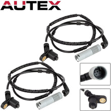 AUTEX 2PCS ABS Wheel Speed Sensor Rear Left & Right ALS450