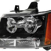 Headlight Fog Driving Light Lamp LH RH Kit Set of 4 for Chevy Suburban Tahoe