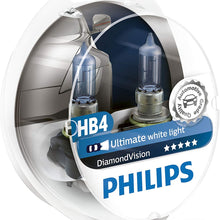Philips Diamond Vision 5000K HB4 Car Headlight Bulbs (Twin Pack) 9006DVS2