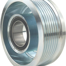 ACTECmax AC Compressor Clutch Pulley Magnetic Assembly for Sanden TRSE07 TRSE09 Honda Civic CRV 7PK 12V