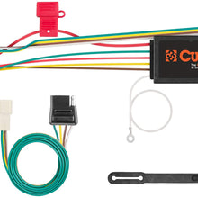 CURT 56217 Vehicle Custom 4-Pin Trailer Wiring Harness, Compatible with Select Toyota Highlander, Lexus RX350