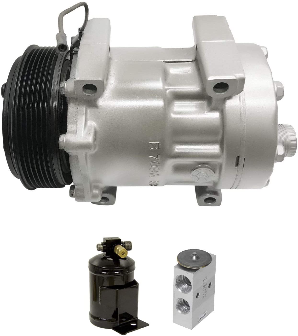 RYC Remanufactured AC Compressor Kit KT DF31